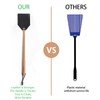 DEBETOOL 2 Pack Sturdy Leather Fly Swatter for Indoors -