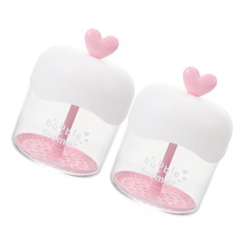 GANAZONO 2piezas Espumador Facial Manual Dispositivo Porttil Para Crear Espuma Limpiadora Taza De Burbuja Para Cuidado Piel Diseo Transparente Color  
