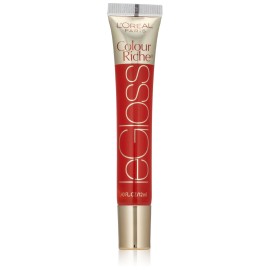 L'Oreal Paris L’Oréal Paris Colour Riche Le Gloss, Red Ravishing, 0.4 fl. oz.
