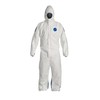 DuPont Tyvek 400D Protective Coverall with ProShield 10 Back, Zipper
