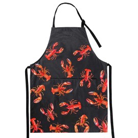 InnoBeta Lobster Crawfish Gifts for Women Men, Funny Red Lobster Themed Chef Apron, Ideal for Birthday, Christmas