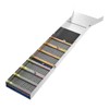 VEVOR Complete Sluice Box Gold Panning Kit, 50" Folding Aluminum