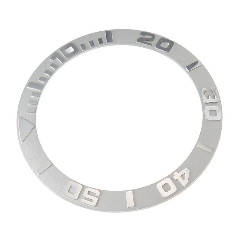 Watch Bezel Insert 38mm Ceramic Embossed Digit Watch Bezel Ring
