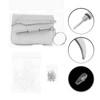 Ipetboom Complete Eyeglass Repair Kit Includes Nose Pads Screwdriver Tweezers