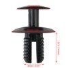 50pcs Car Bumper Trim Clips Wheel Arch Trim Splash Guard
