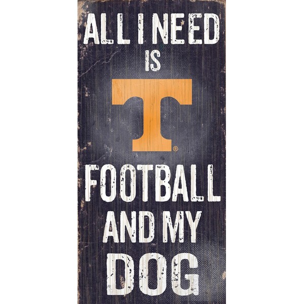 Fan Creations Dog Sign University of Tennessee Football, Multicolored
