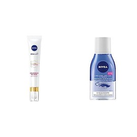 NIVEA Cellular Luminous630 Anti-Manchas Contorno De Ojos Anti-Ojeras (15 ml), Enriquecido Con Ácido Hialurónico y Cafeína  Desmaquillante facial...   