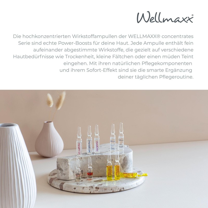 WELLMAXX Concentrates Anti Wrinkle Boost Concentrate Ampoules, Anti Ageing Serum