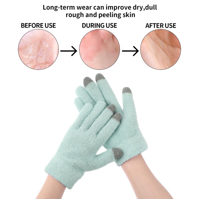 SPA Gloves for Dry Hands Overnight Moisturizing Gloves with Good