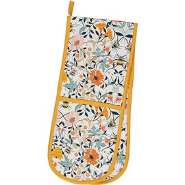 Ulster Weavers - Bee Bloom Double Oven Glove, One Size, Multi-Colour