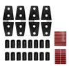 Anxingo 8 Pack Door Hinge Covers Protector Replacement for Jeep