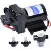 Water Pump 4008-101-E65 42-Series 12V 3.0GPM 55PSI Compatible with RVs, Ships, Yachts, and Boats - Self-Priming 9.8 Feet
