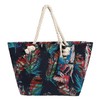 Large Beach Bag - Water Resistant With Zip Black