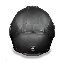 Daytona Helmets - Gun Metal Grey - Lightweight Dirt Bike Helmet with Anti-Scratch Shield - DOT Approved and Anti Fog with Dual Density EPS Liner - Bluetooth Compatible - 4XL- 4.15 Pounds