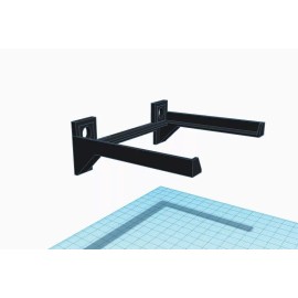 Funko Pop Box Wall Mount:  Black - Standard Box Size X2