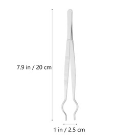 ULTECHNOVO Test Tube Clamp, Stainless Steel Test Tube Holders Clip, Laboratory Ring Test Tube Clip, 7.86X0.98X0.47inch