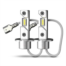 CHUSYYRAY H3 Super Bright 50W CSP LED Headlight Kit Fog Driving Bulbs 6000K Bright White