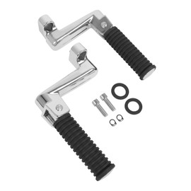 CHIFUN Motorcycle Footpeg Foldable Rear Passenger Foot Pegs Replacement for Indian Chief Vintage Dark Horse Chieftain Classic Roadmaster 2015-2018 Non-slip Foot Rest with Mount Bracket Accessories