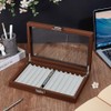 PH PandaHall Fountain Pen Case, 12 Slots Wooden Pen Collection