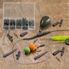 Realure 60 Pcs Lead Clips Carp Fishing Accessories Safety Lead