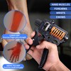 JIRONN Hand Grip Strengthener, Trainer, Grip Strengthener Workout Set, Non-Slip