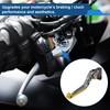 A ABSOPRO Long Short Brake Clutch Levers for Yamaha YZF