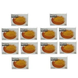 Pears Transparent Classic Soap Amber Appearance Soap Pack Of 12 The Golden Glow of Amber Appearance Moisturiser Soap 125 Gram New