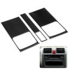 3Pcs Center Console Air Vent Cover Frame Carbon Fiber Outlet