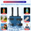 Blobuste Chaleco de enfriamiento ajustable con células de hielo, chamarra