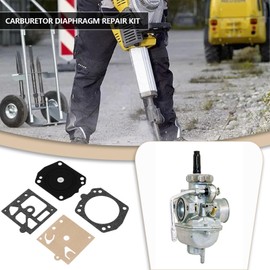 SG Store 1 Set Carburettor Diaphragm Repair Kit Compatible with Wacker WM80 BS50-2 BS60-2 BS70-2 Compatible with Walbro HDA 286 HDA 308 Carburettor