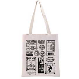 G2TUP Novel Inspired Gift Travel V Tote Bag Fantasy Fiction Fans Handbag Star Lover Tote Books Lover Gift Bookish Gifts