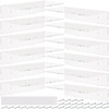 Vinsot 12 Pack Acrylic Floating Shelves 12 Inch Clear Acrylic