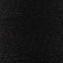 The Beadsmith Pure Silk Cord – Black Color – Size C (0.274mm/0.0108”) – 310 Yards (930ft), 1/2-Ounce Spool – for Knotting Pearls, Gemstones, Crystals and Beads