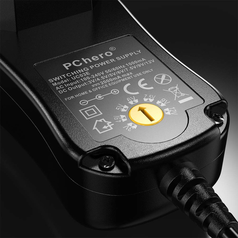 PChero 24 W Universal Power Supply with 8 Removable DC