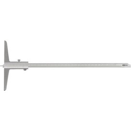 KS Tools 300.0551 Depth vernier calliper with feeler pin, 0-80mm