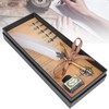 Joyzan Retro Feather Pen Ink Set, Pen Pen with Ink