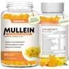 Zetelixia 2 Pack 10 in 1 Mullein Gummies for Clear