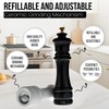 Premium Wooden Salt & Pepper Grinder Set (Pack of 2),