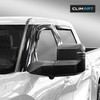 CLIM ART in-Channel Incredibly Durable Rain Guards Compatible with Toyota