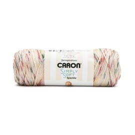 Caron Simply Soft Speckle Yarn, Vintage