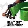 Boxer Tools Winch Strap 4" x 30' w/ Twin J