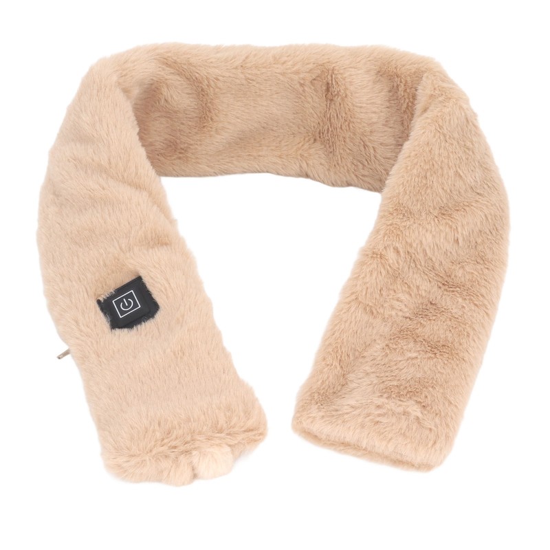 Heated Scarf Relieve Neck Pressure Keep Warm USB Rechargeable Soft