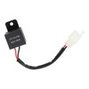 ApplianPar 2 Pin 12V Motorcycle Indicator Light Electronic LED Flasher