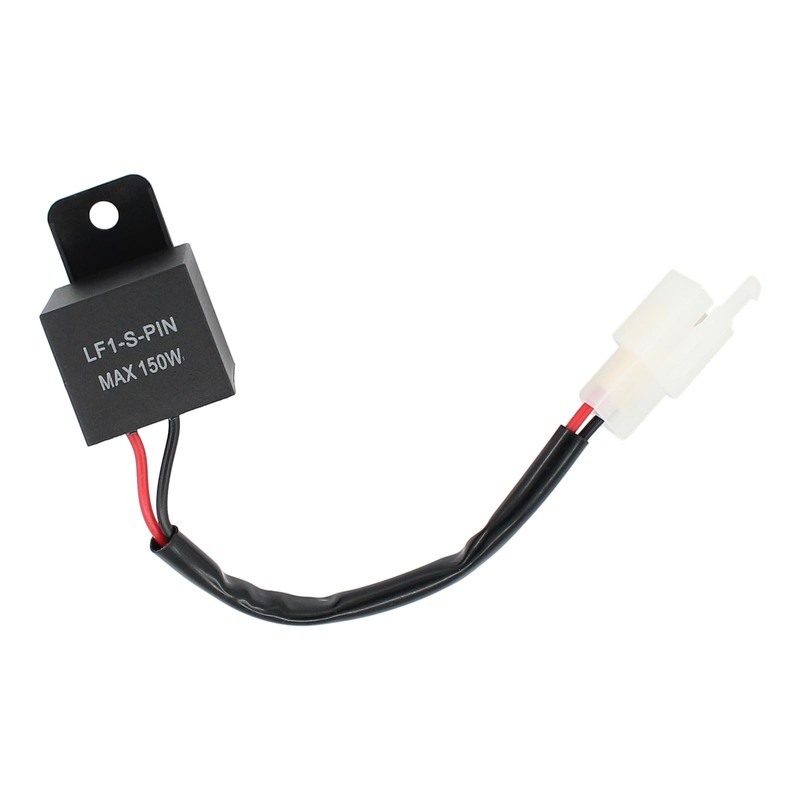 ApplianPar 2 Pin 12V Motorcycle Indicator Light Electronic LED Flasher