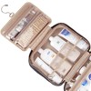 NISHEL Large Hanging Travel Toiletry Bag, Portable Makeup Organizer, Cosmetic
