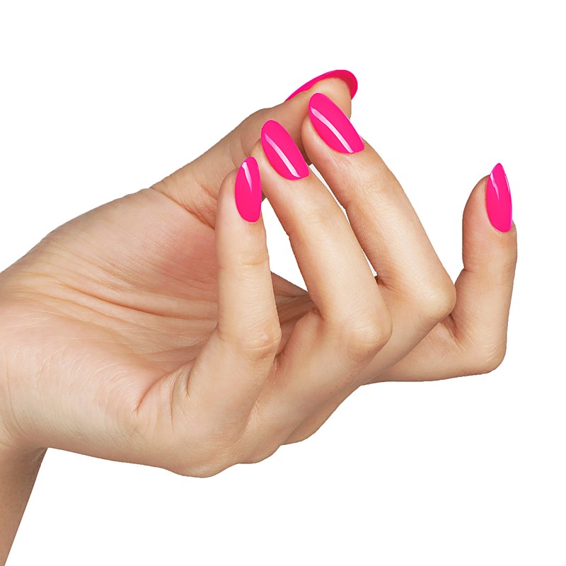 BLUESKY Gel Polish, Cherise, Neon06 Gel Polish, Pink, 10 ml