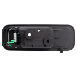 TRQ Front Right Interior Door Handle Black Passenger Side Compatible with 2003-2011 Honda Element