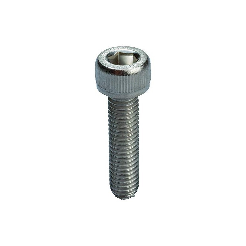 TRUSCO Y154-0818 Hex Socket Screw Steel, Plated, Full Thread, M8