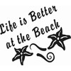 Barking Sand Designs Life's Better at The Beach - Die