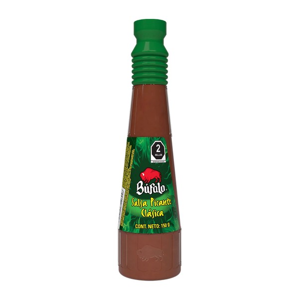 MexGrocer Bufalo Salsa Clasica 150 ml (Pack of 4)